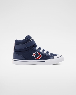 Converse Pro Blaze Strap Fiu Magasszárú Obszidián/Piros/Fehér | IVOCBGQ-HU